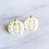 Fall Pumpkin Clay Earrings